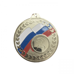 Медаль наградная с призовым местом (арт.102)