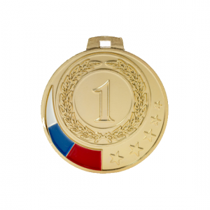 Медаль наградная с призовым местом (арт.007)